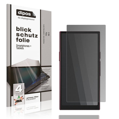 Blickschutzfolie für Hiby R8 II matt Schutzfolie P (1)