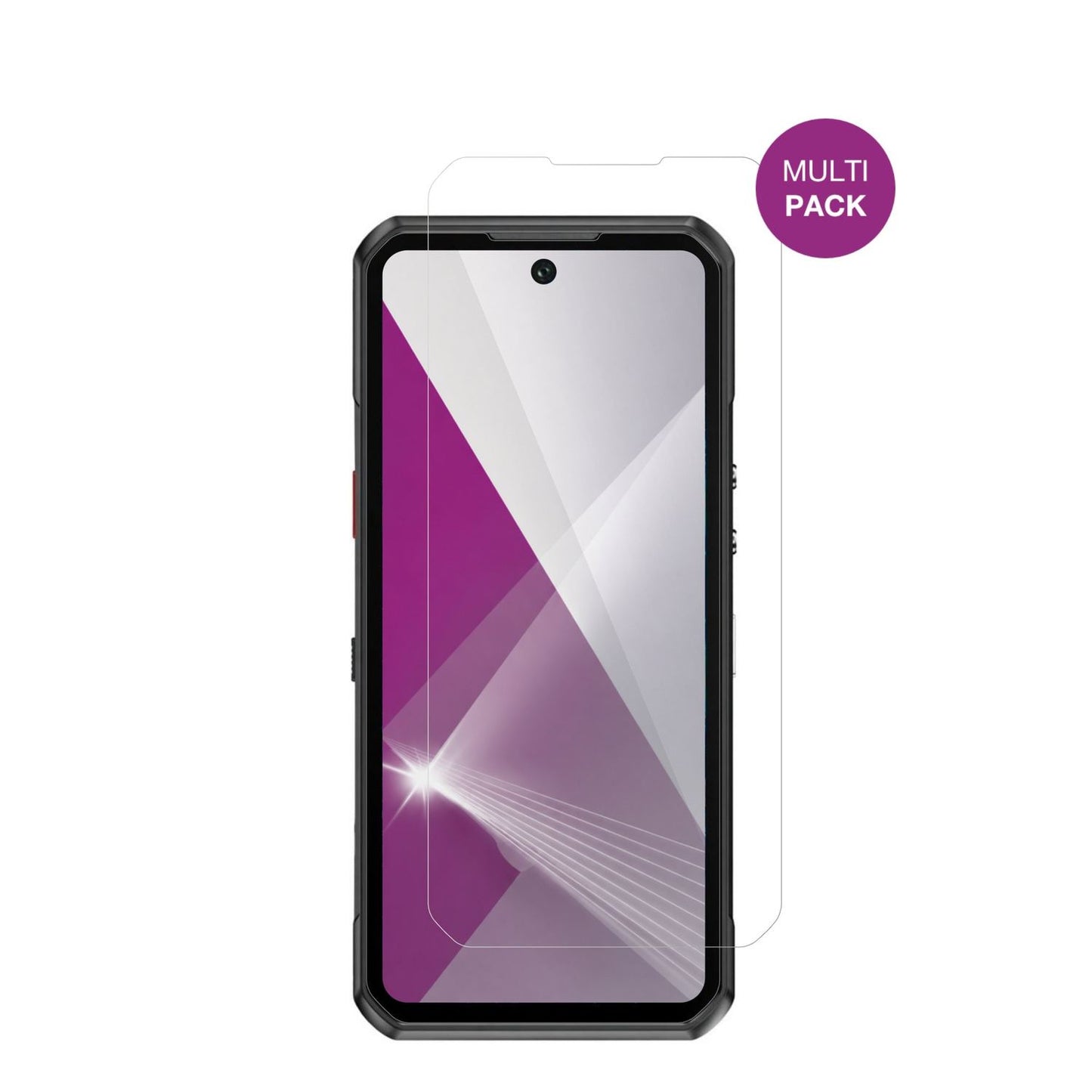 4x Schutzfolie klar für Oukitel WP500 Display-Schu (2)