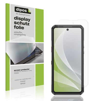 4x Schutzfolie matt für Oukitel WP500 Display-Schu (1)