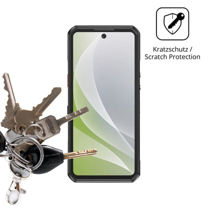 4x Schutzfolie matt für Oukitel WP500 Display-Schu (4)