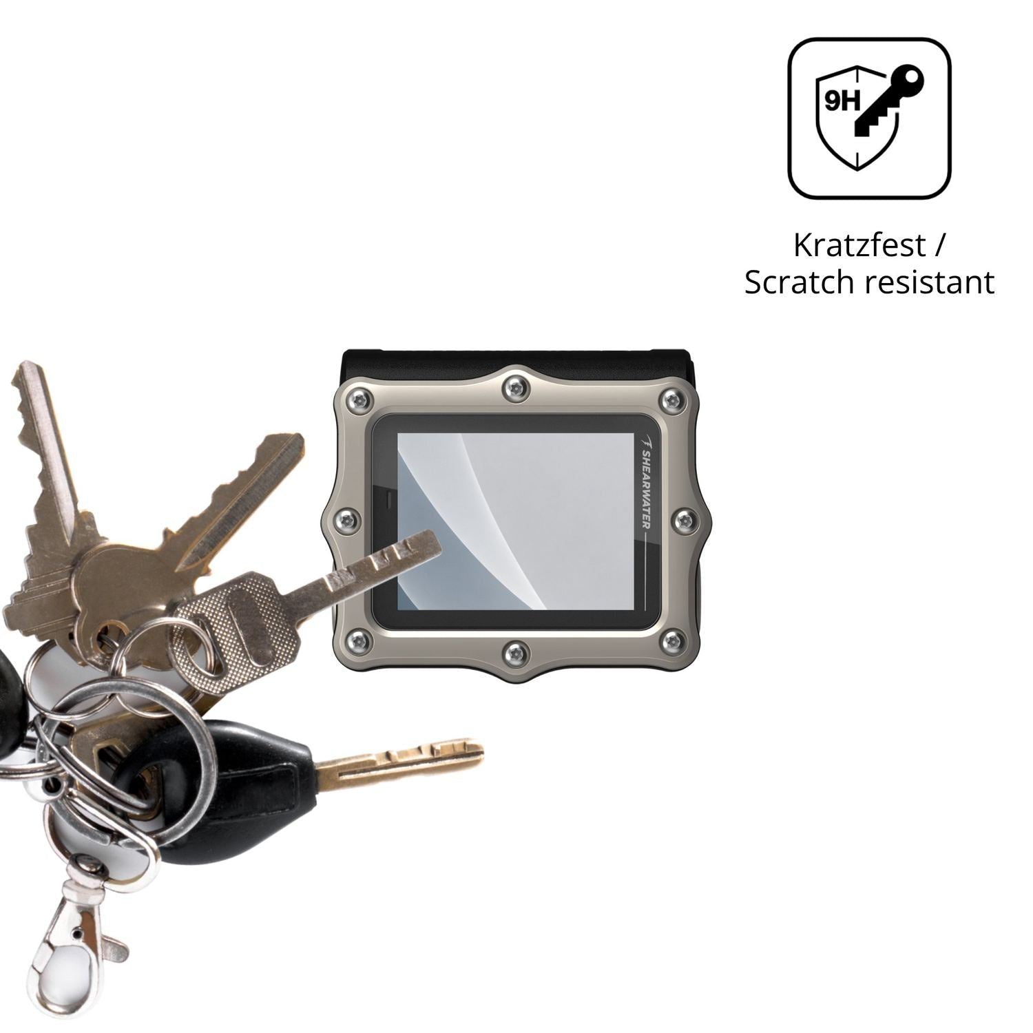 2x 9H Schutzfolie matt für Shearwater Perdix 3 Pan (3)