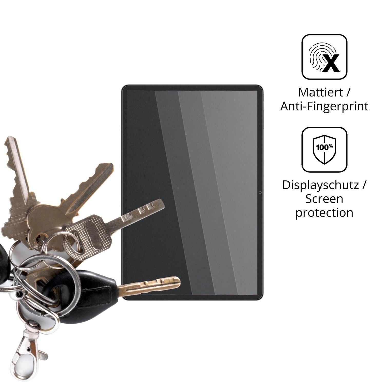 Blickschutzfolie für Teclast M50T matt Schutzfolie (3)