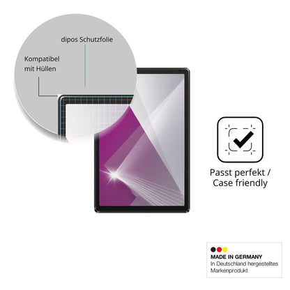 2x Schutzfolie klar für Laptok C107 Display-Schutz (6)