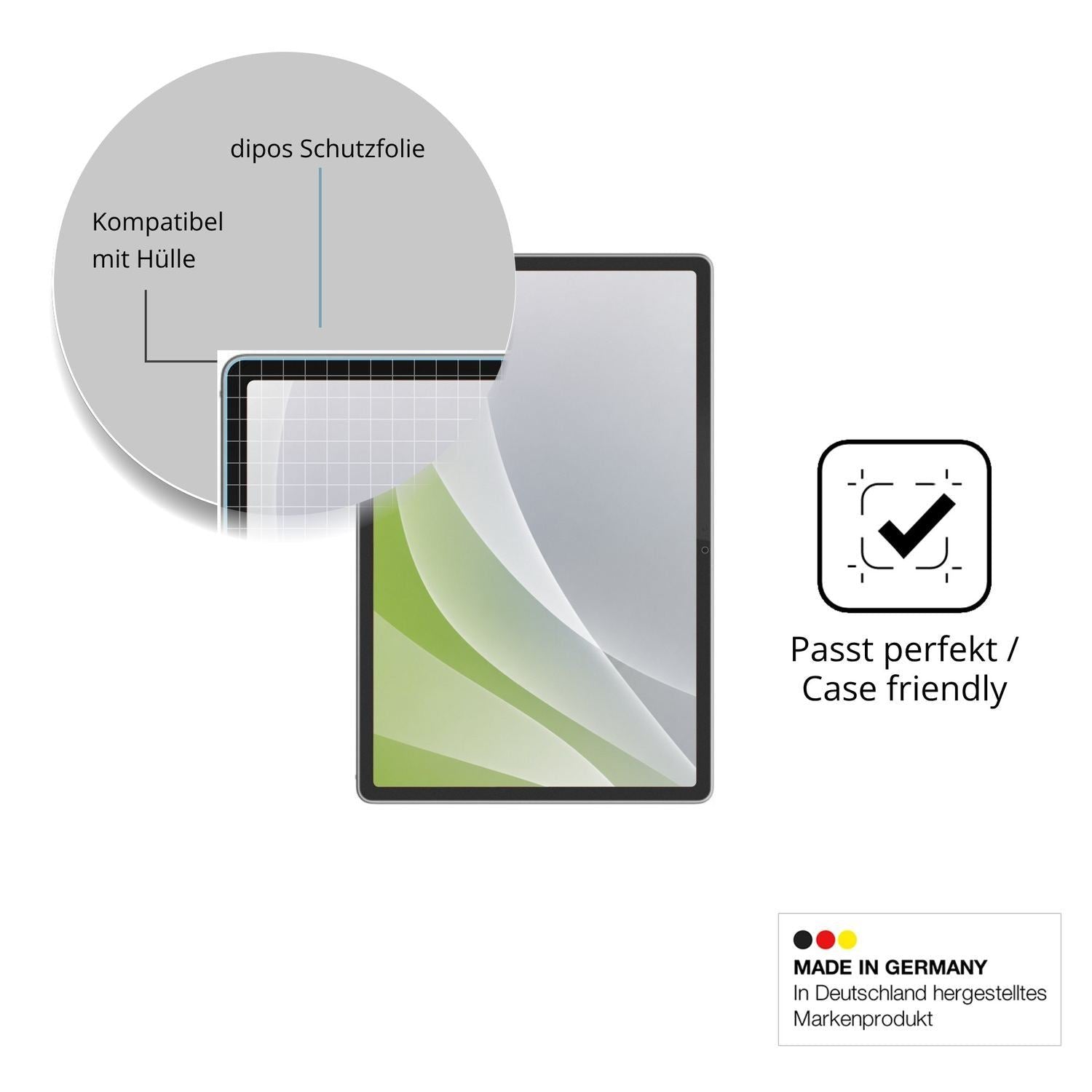 2x Schutzfolie matt für Lenovo Tab Plus Gen2 TB355 (6)
