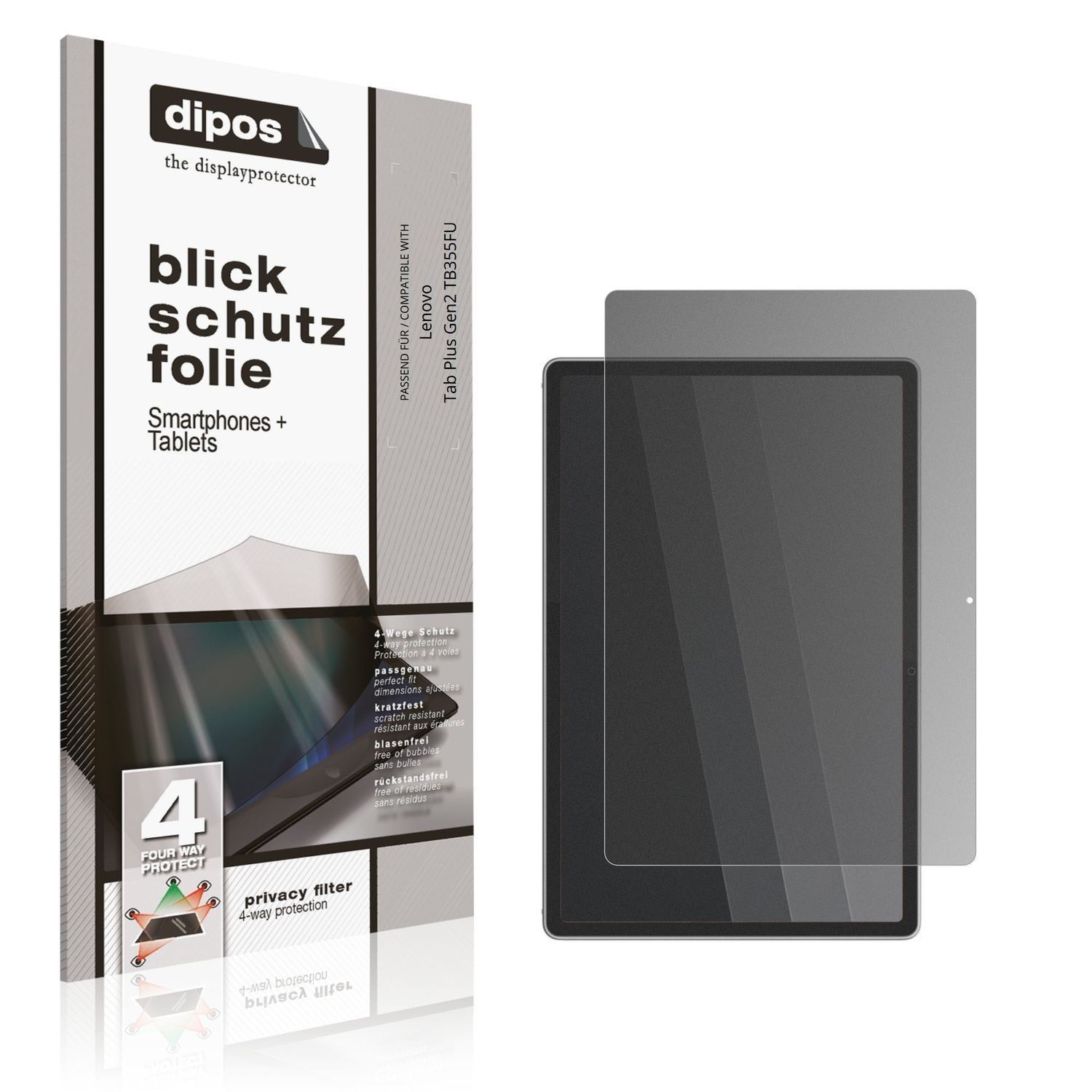 Blickschutzfolie für Lenovo Tab Plus Gen2 TB355FU  (1)