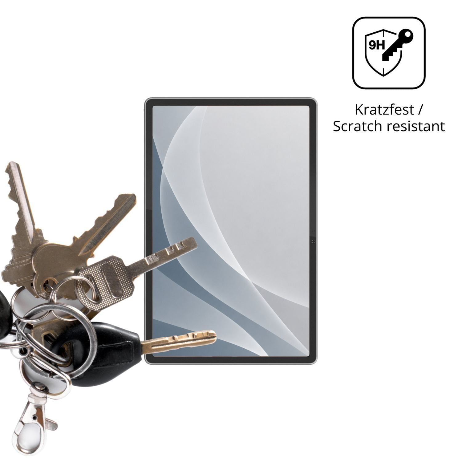 2x 9H Schutzfolie matt für Lenovo Tab Plus Gen2 TB (3)