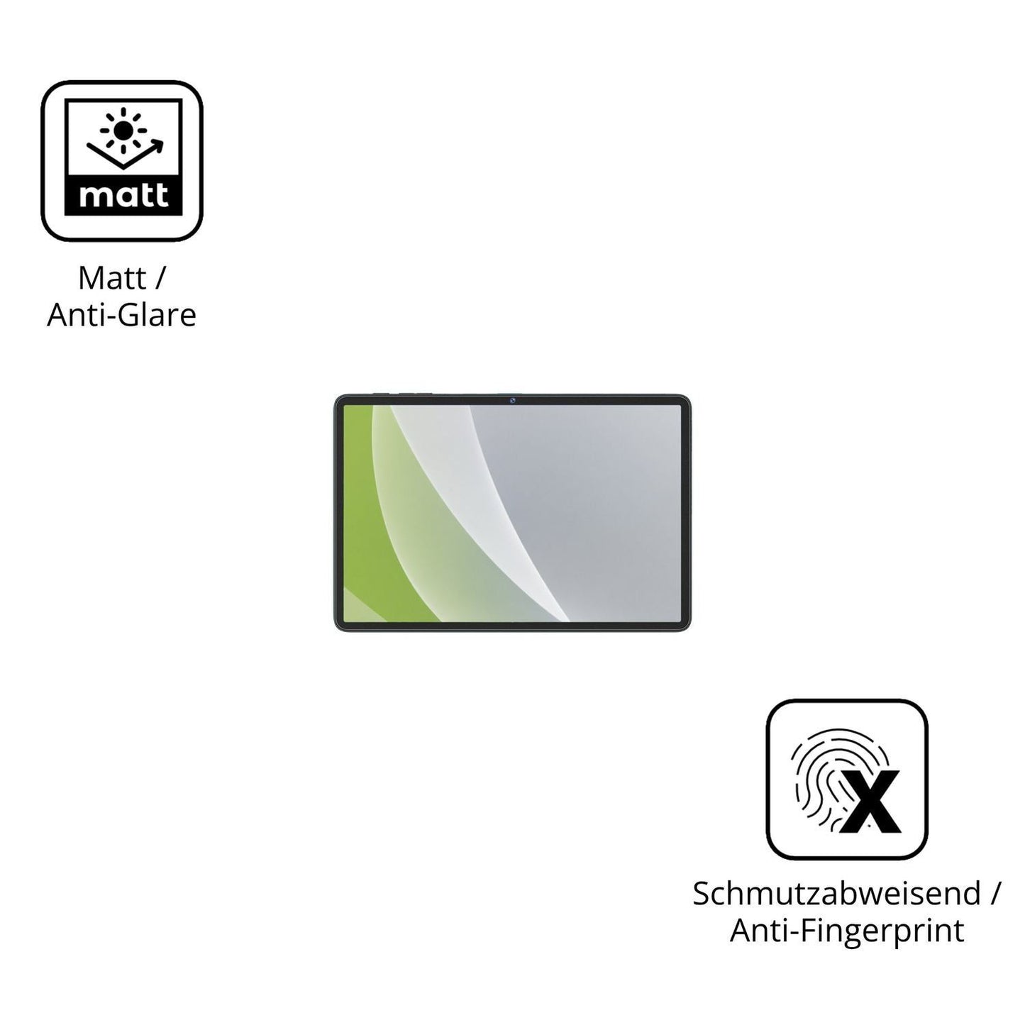 2x Schutzfolie matt für Skyegg K11 Display-Schutzf (5)