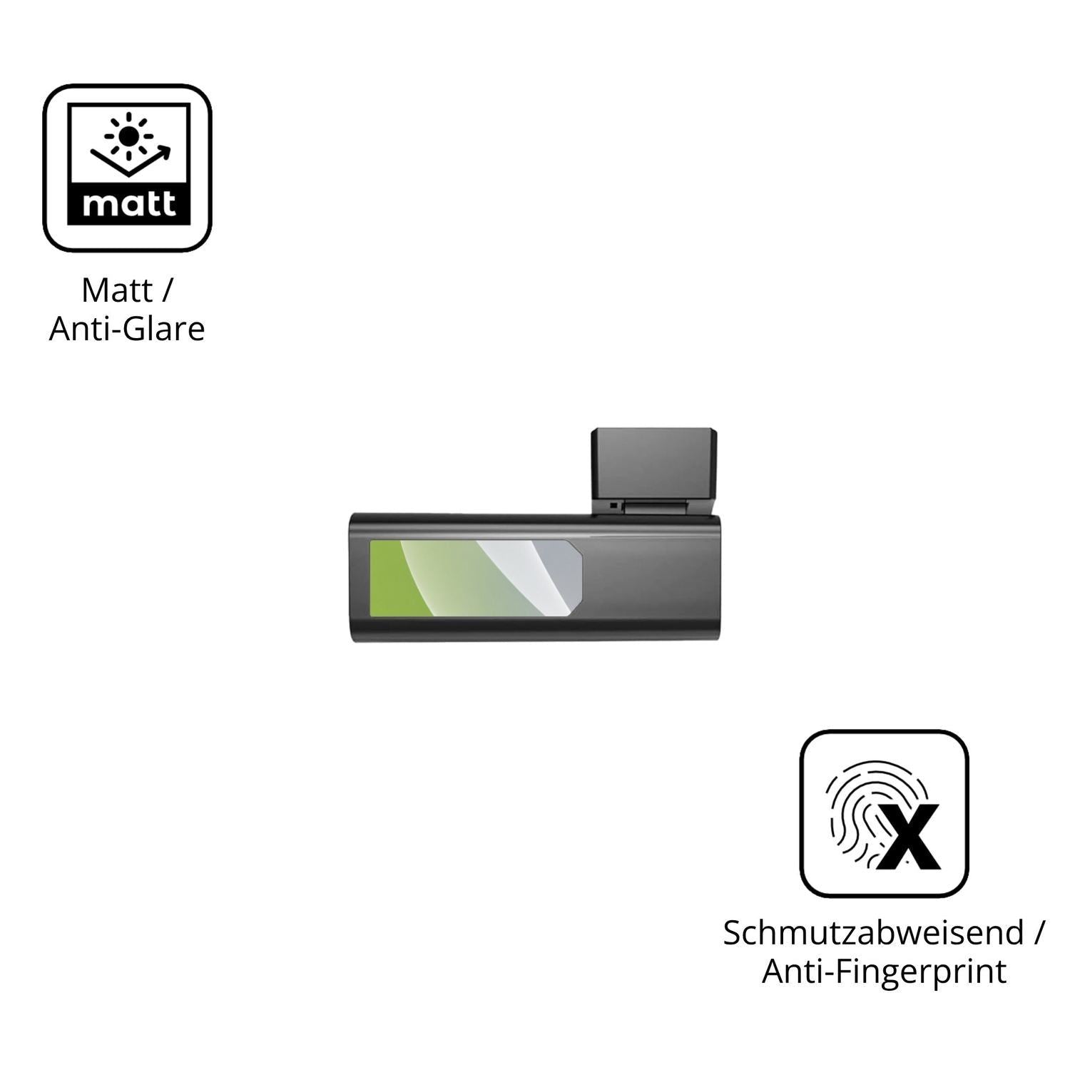 4x Schutzfolie matt für Wolfbox i03 Display-Schutz (5)
