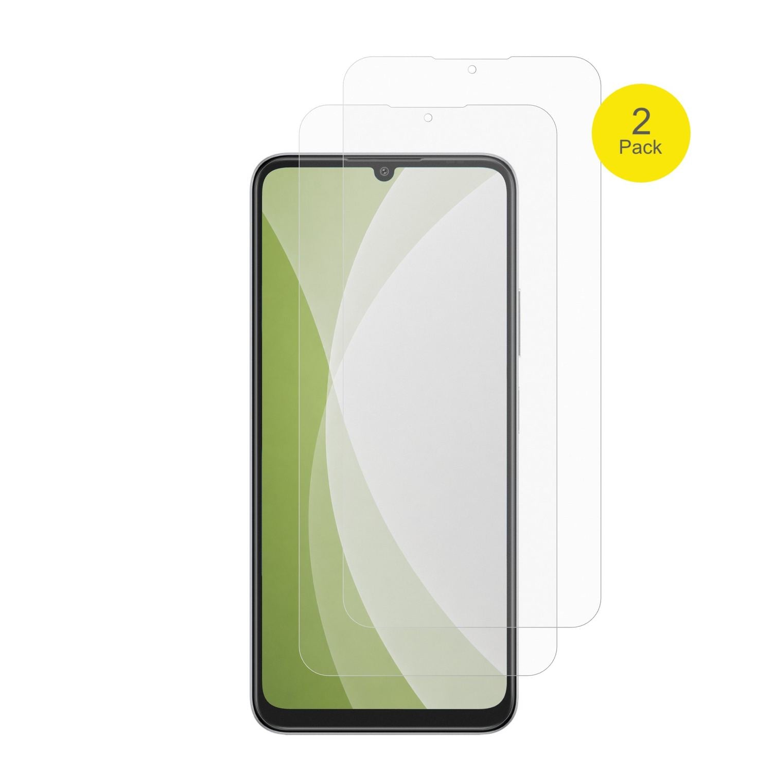 2x Full Cover Schutzfolie matt für General Mobile  (2)