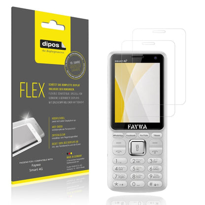 2x 3D Full Cover Schutzfolie für Faywa Smart 4G (1)