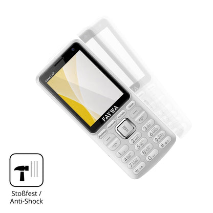 2x 3D Full Cover Schutzfolie für Faywa Smart 4G (4)