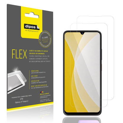 2x 3D Full Cover Schutzfolie für ZTE Optus X Total (1)