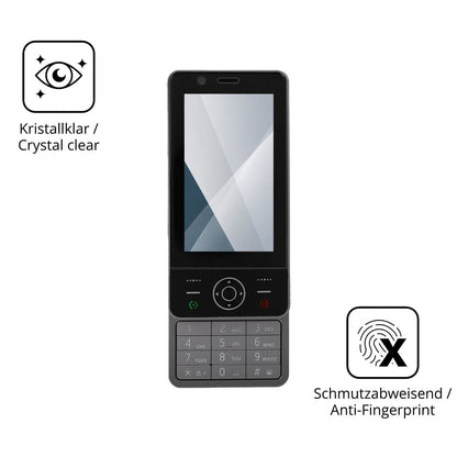 2x 9H Schutzfolie für Yanmis 4G Slide Phone Panzer (5)