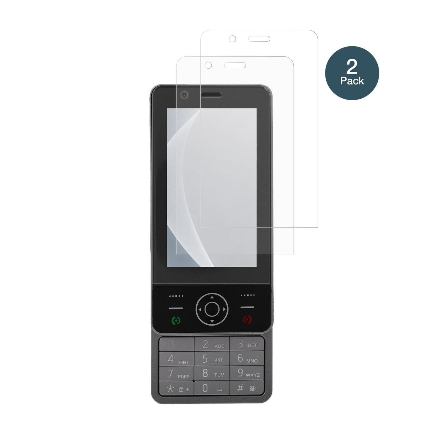 2x 9H Schutzfolie matt für Yanmis 4G Slide Phone P (2)