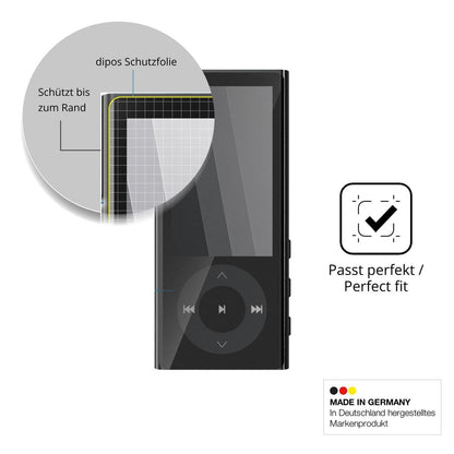 Blickschutzfolie für PlayerPure A9 MP3-Player matt (4)