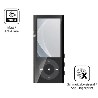 2x 9H Schutzfolie matt für PlayerPure A9 MP3-Playe (5)
