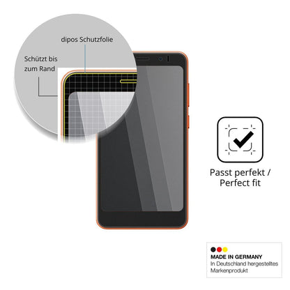 Blickschutzfolie für Oscal Flat 3C Mini matt Schut (4)