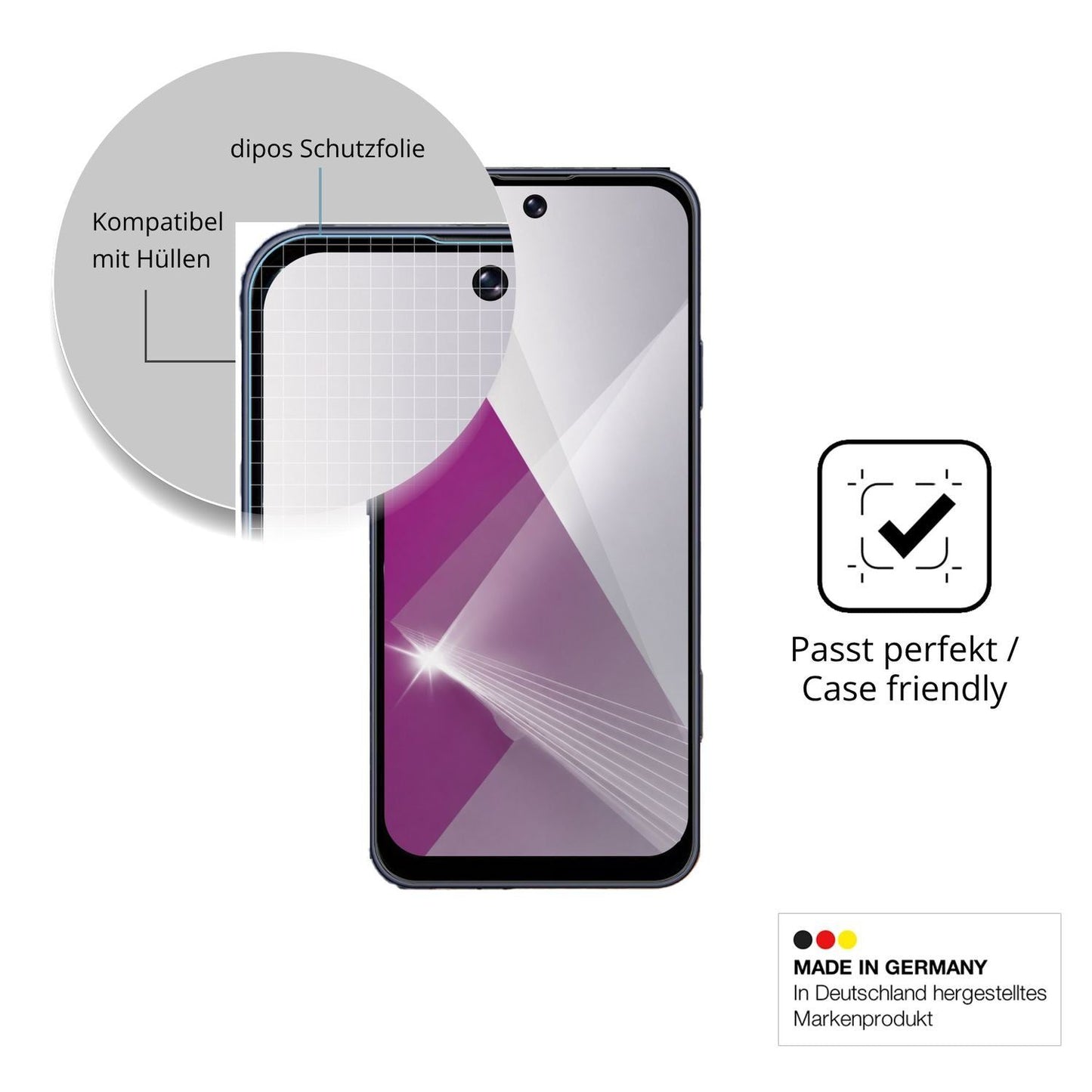 4x Schutzfolie klar für JtQtJ J7 Pro Max Display-S (6)