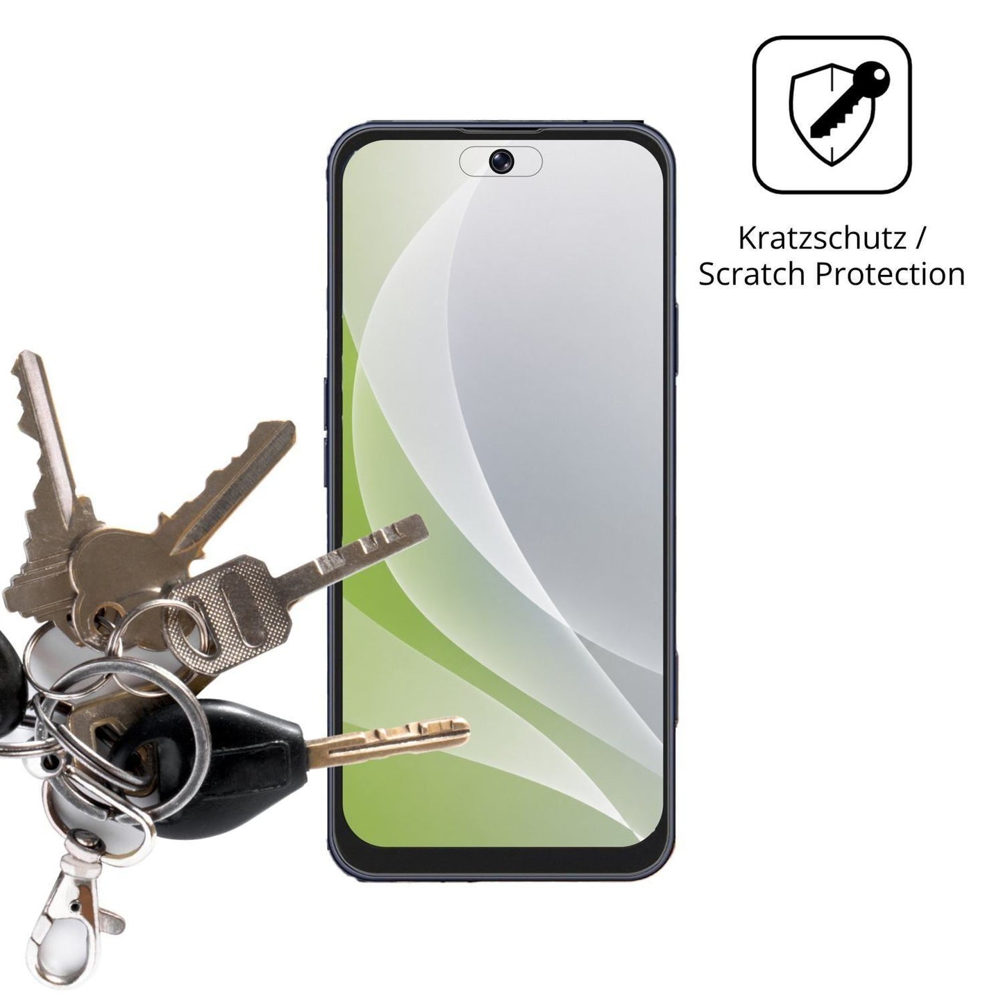 4x Schutzfolie matt für JtQtJ J7 Pro Max Display-S (4)