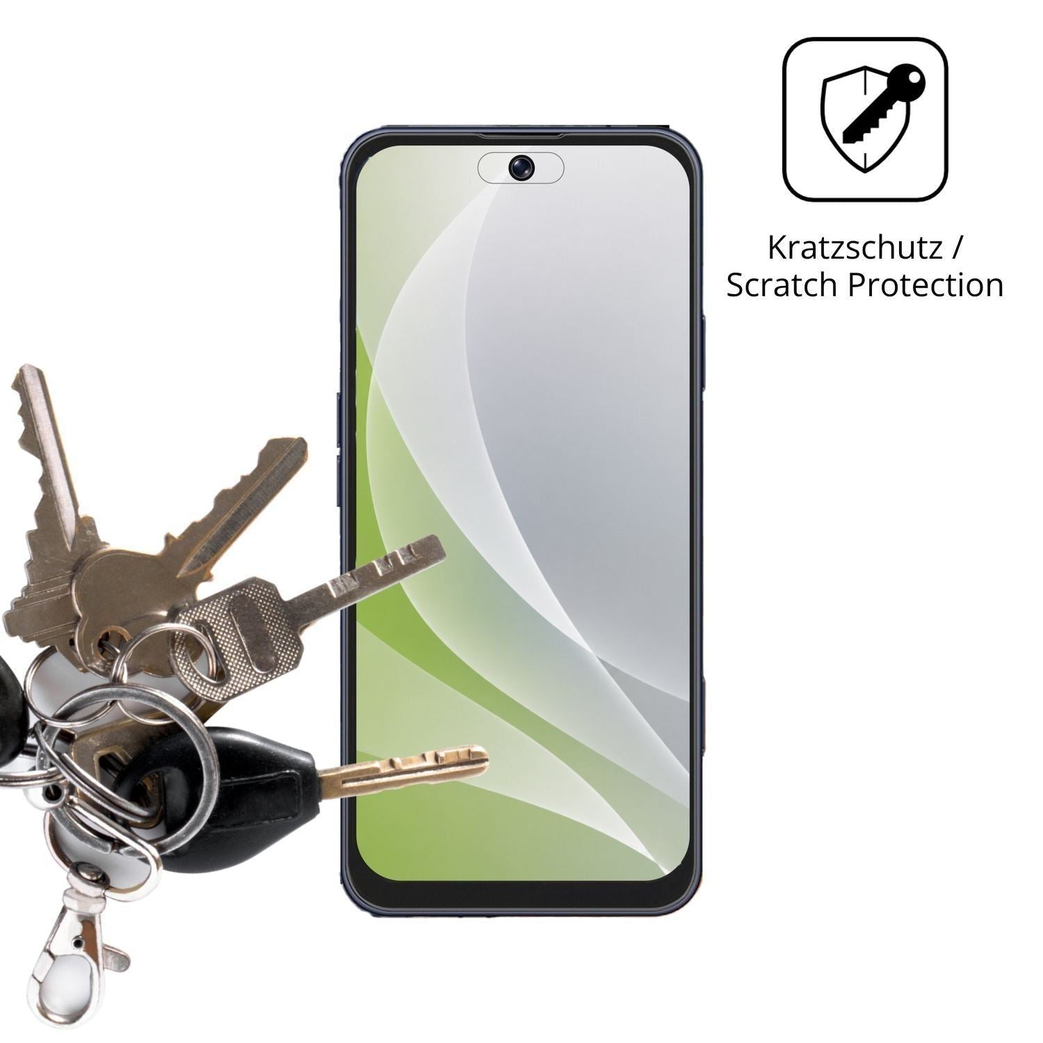 4x Schutzfolie matt für JtQtJ J7 Pro Max Display-S (4)