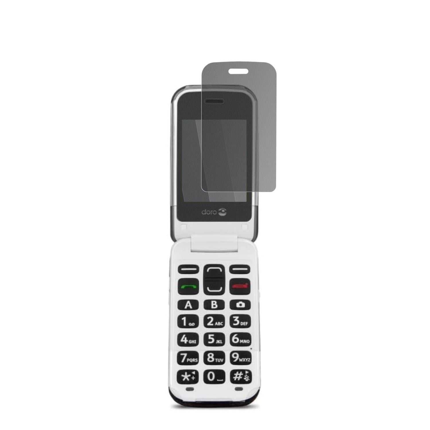 Blickschutzfolie für Doro 2424 matt Schutzfolie Pr (2)