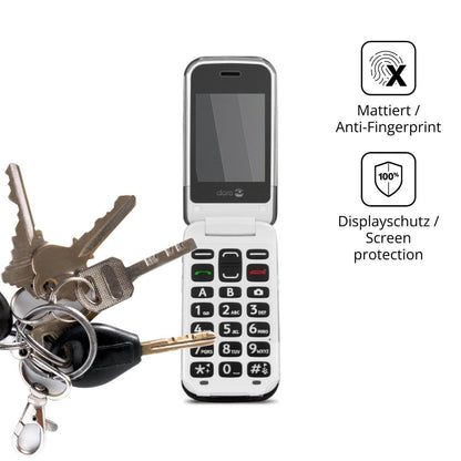 Blickschutzfolie für Doro 2424 matt Schutzfolie Pr (3)