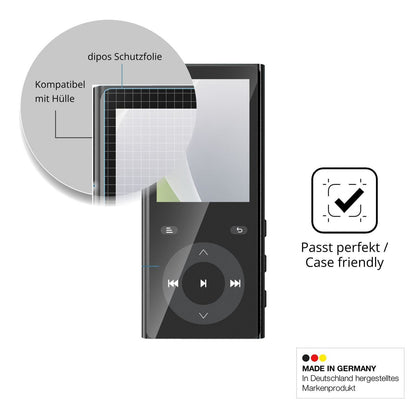 4x Schutzfolie matt für PlayerPure A9 Display-Schu (6)