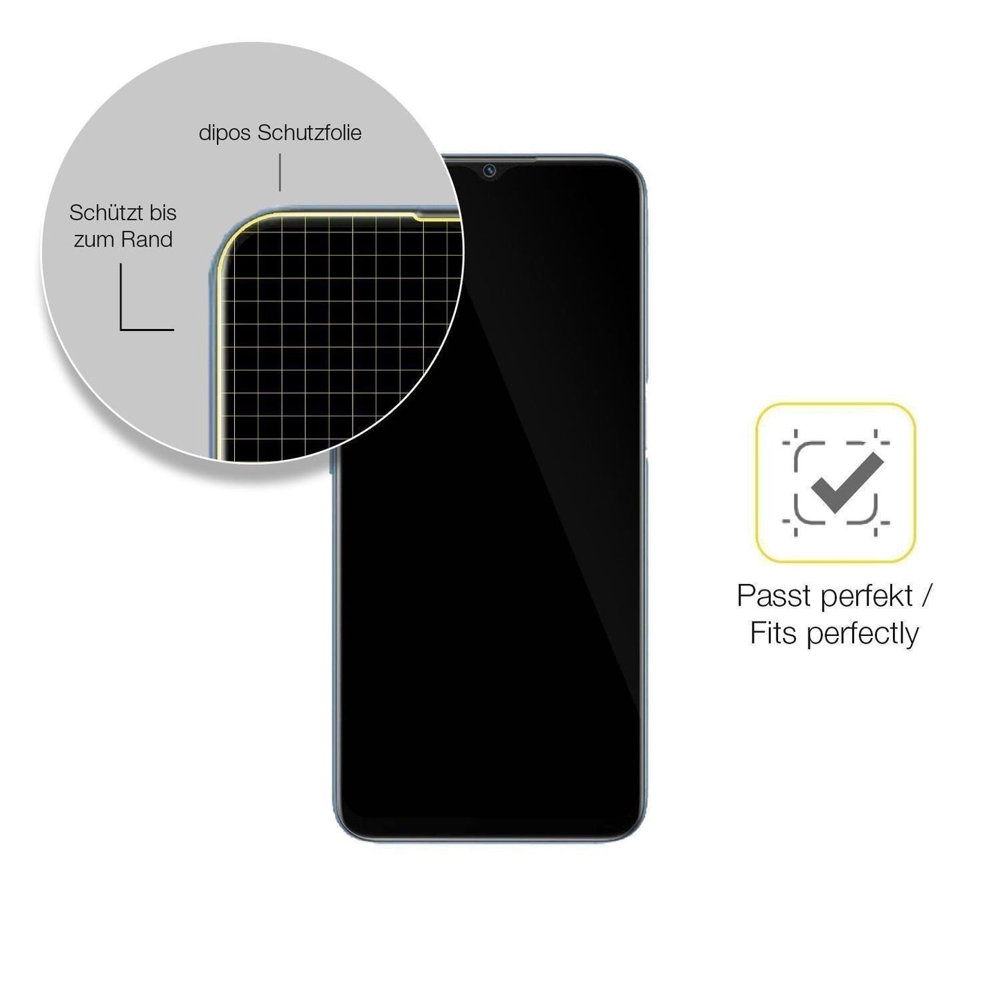 2x 3D Full Cover Schutzfolie für OPPO A16 (6)