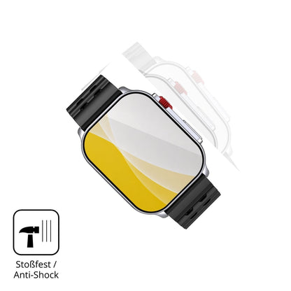 2x 3D Full Cover Schutzfolie für Meizu Watch M1 (4)
