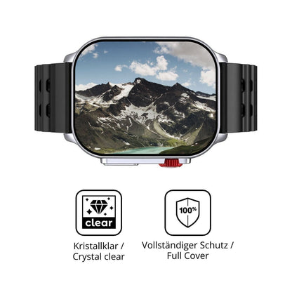 2x 3D Full Cover Schutzfolie für Meizu Watch M1 (5)