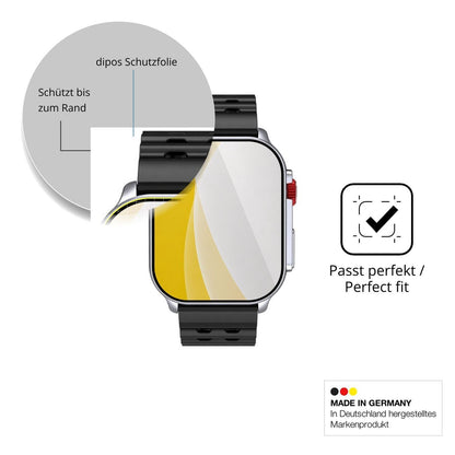 2x 3D Full Cover Schutzfolie für Meizu Watch M1 (6)