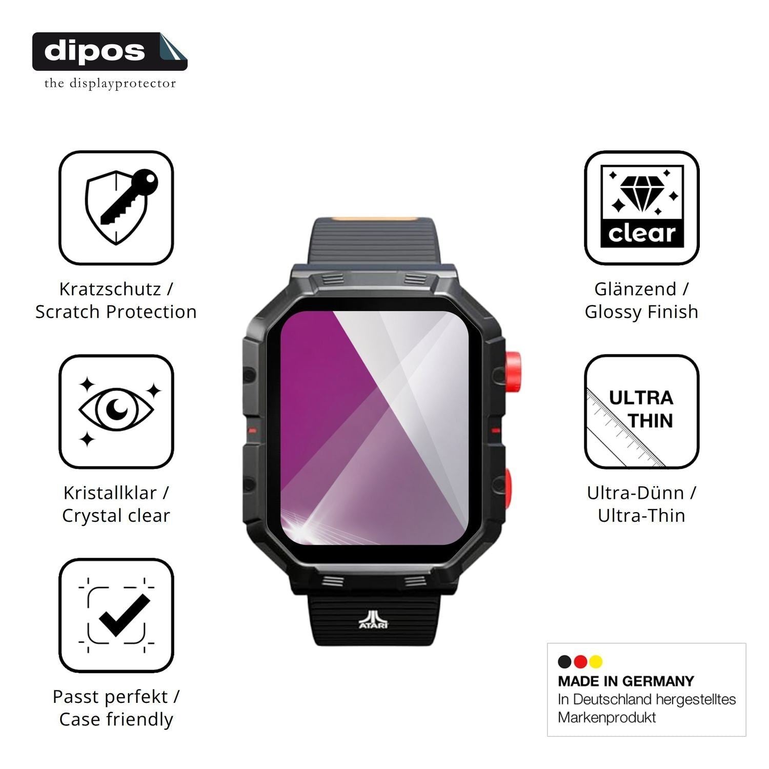 6x Schutzfolie klar für My Play Watch Display-Schu (7)