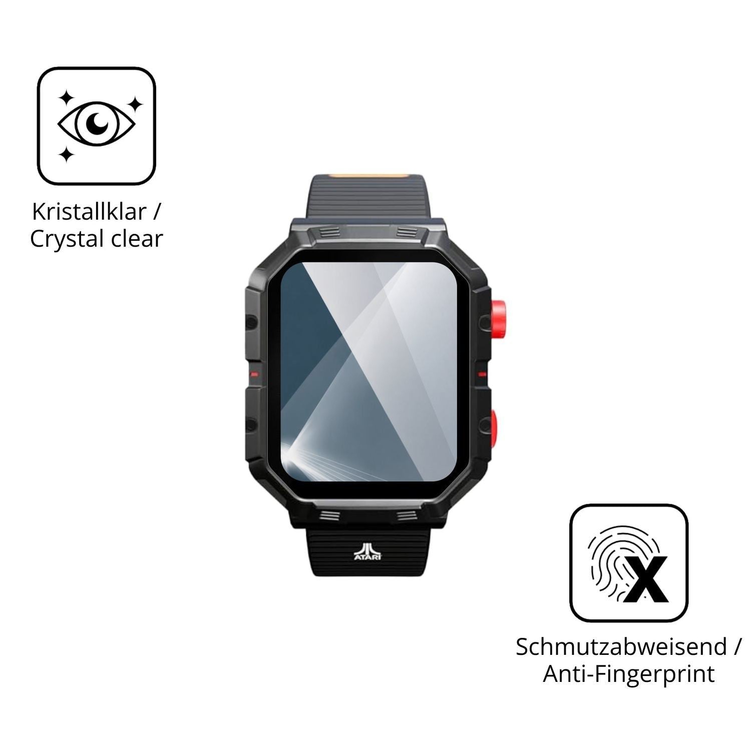 2x 9H Schutzfolie für My Play Watch Panzerfolie (5)