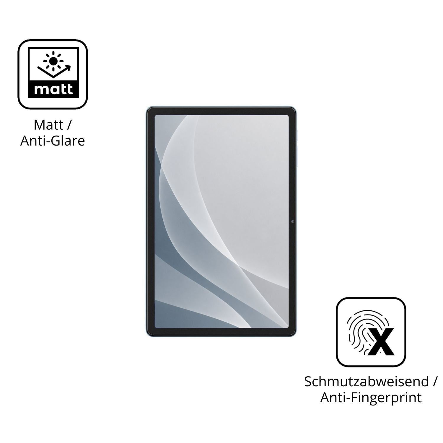 2x 9H Schutzfolie matt für Blackview Zeno 5 Panzer (5)