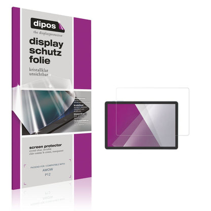 2x Schutzfolie klar für AWOW P12 Display-Schutzfol (1)