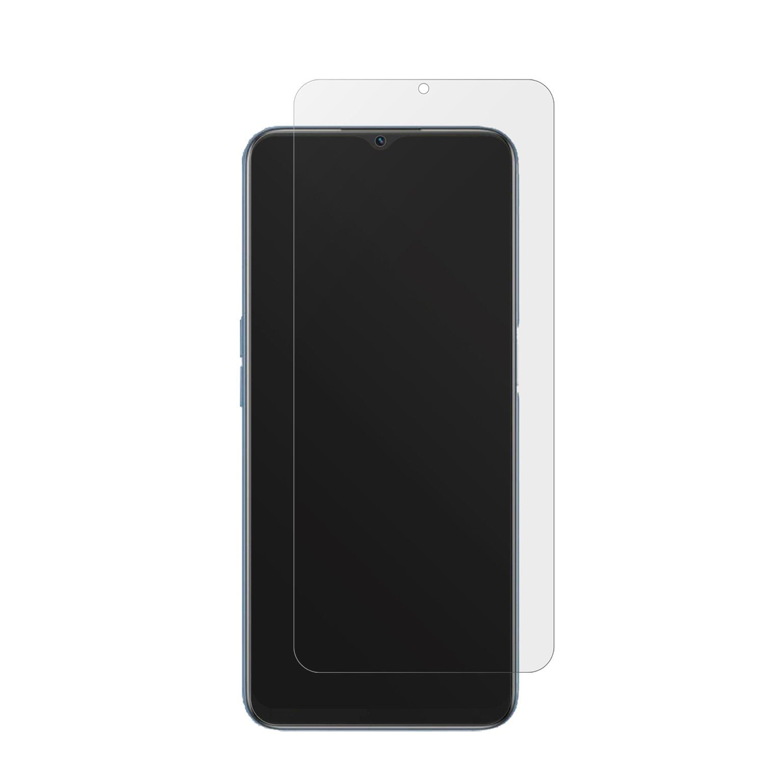 2x Schutzfolie matt für OPPO A16 Display-Schutzfol (2)