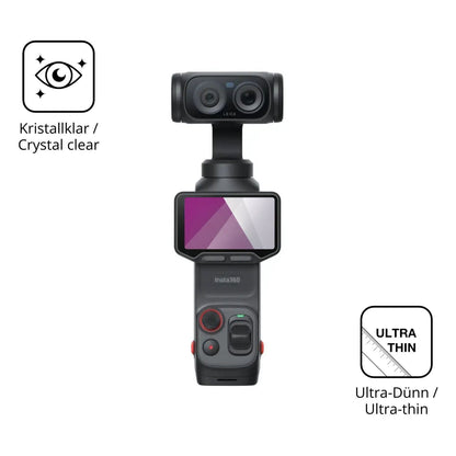 4x Schutzfolie klar für Insta360 Luna Ultra Displa (5)