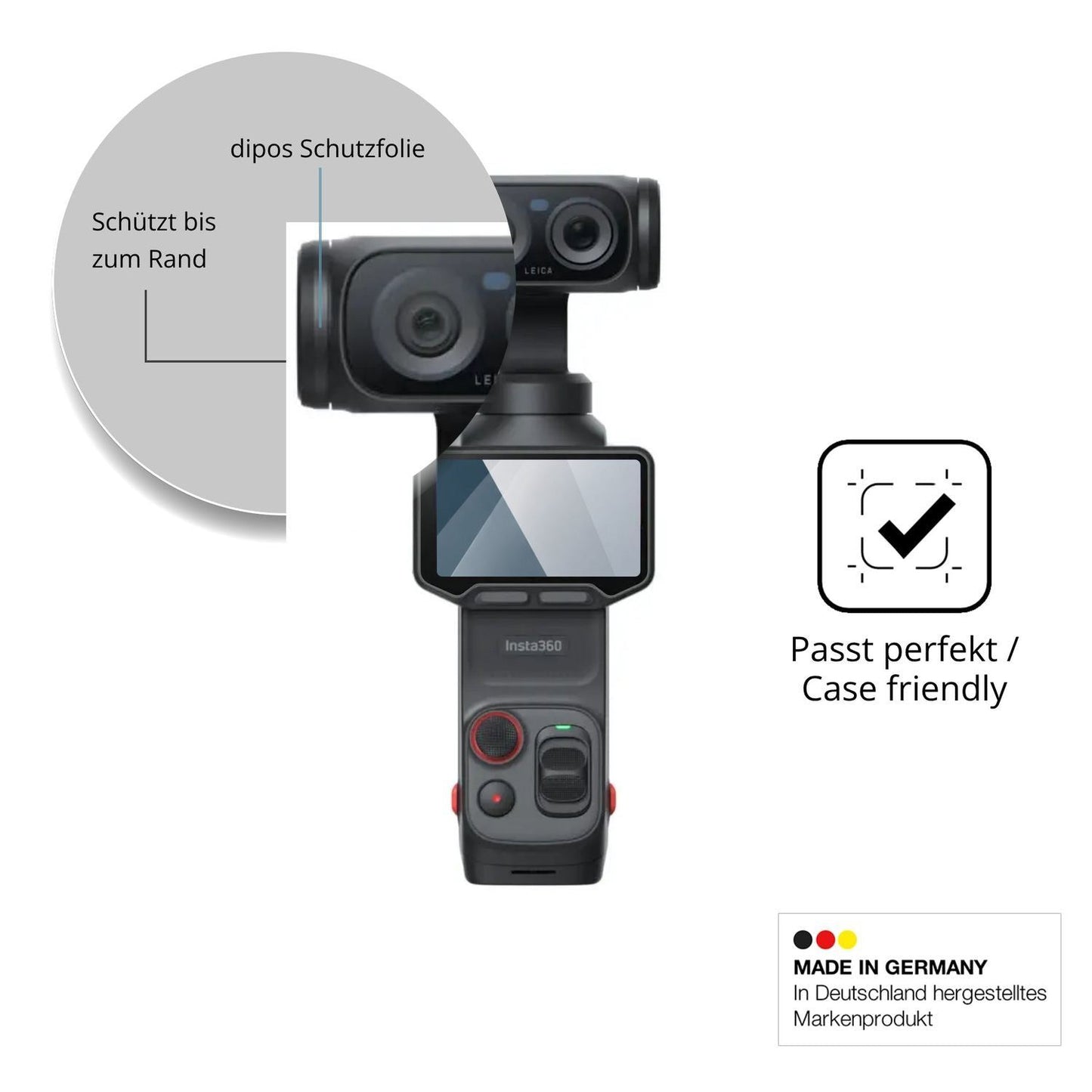 2x 9H Schutzfolie für Insta360 Luna Ultra Panzerfo (6)