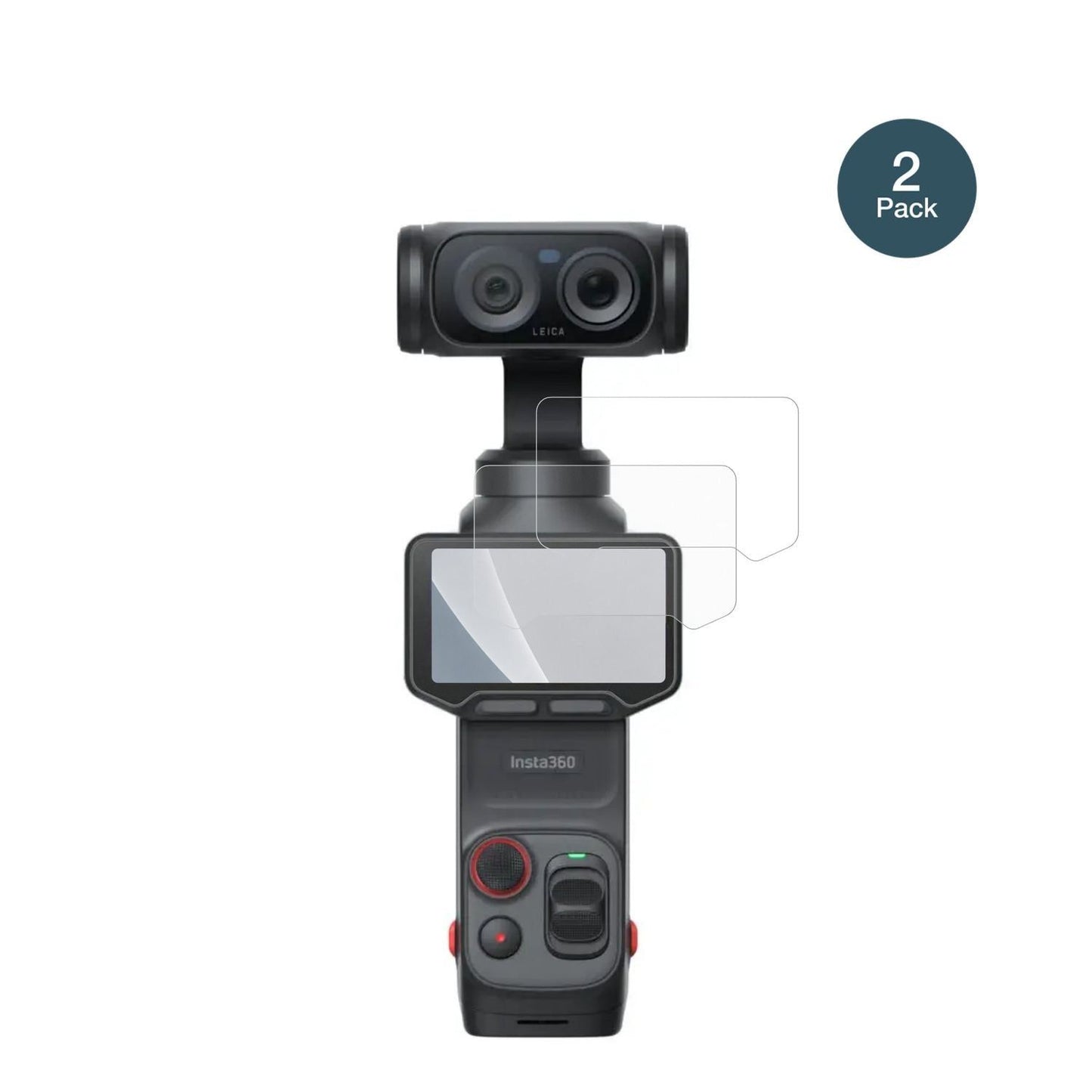 2x 9H Schutzfolie matt für Insta360 Luna Ultra Pan (2)