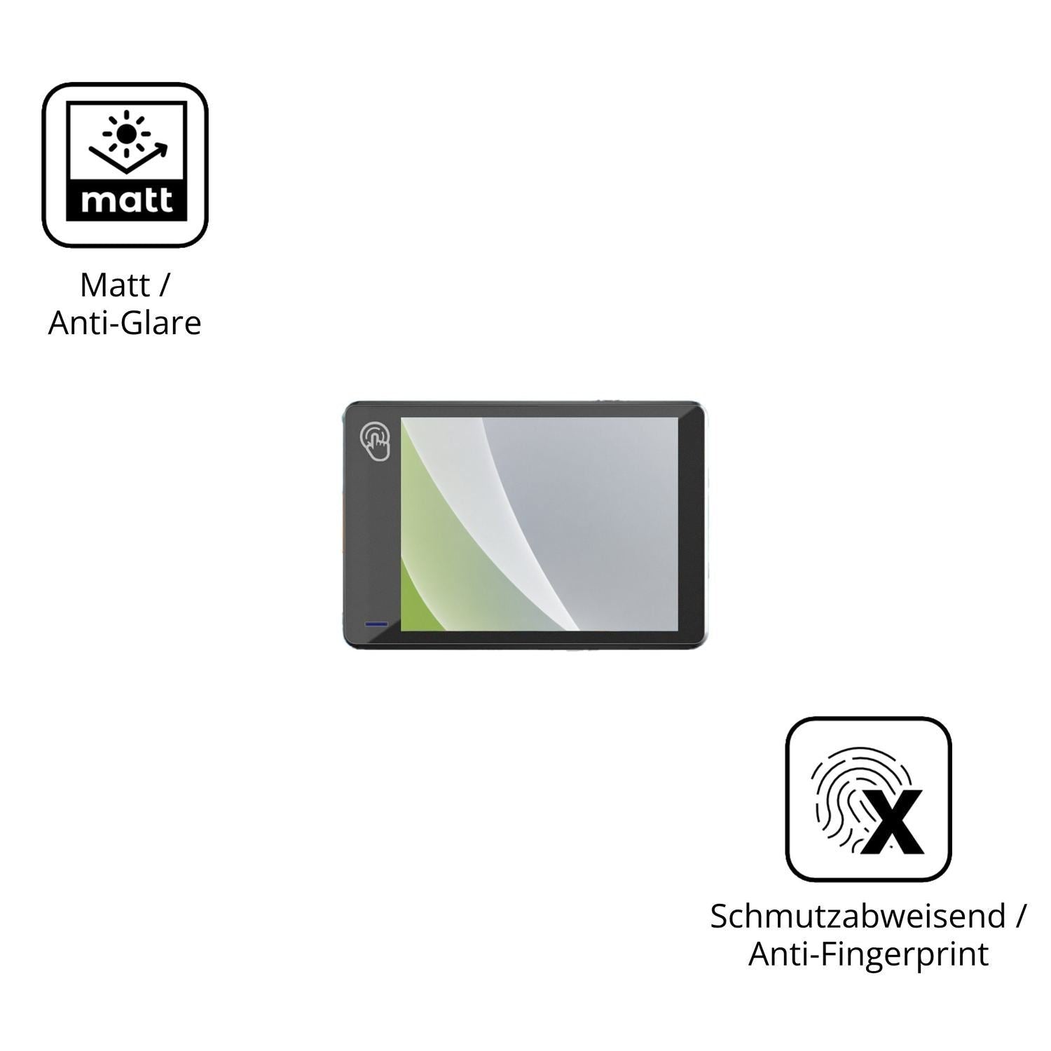 4x Schutzfolie matt für Camlance A26 Display-Schut (5)