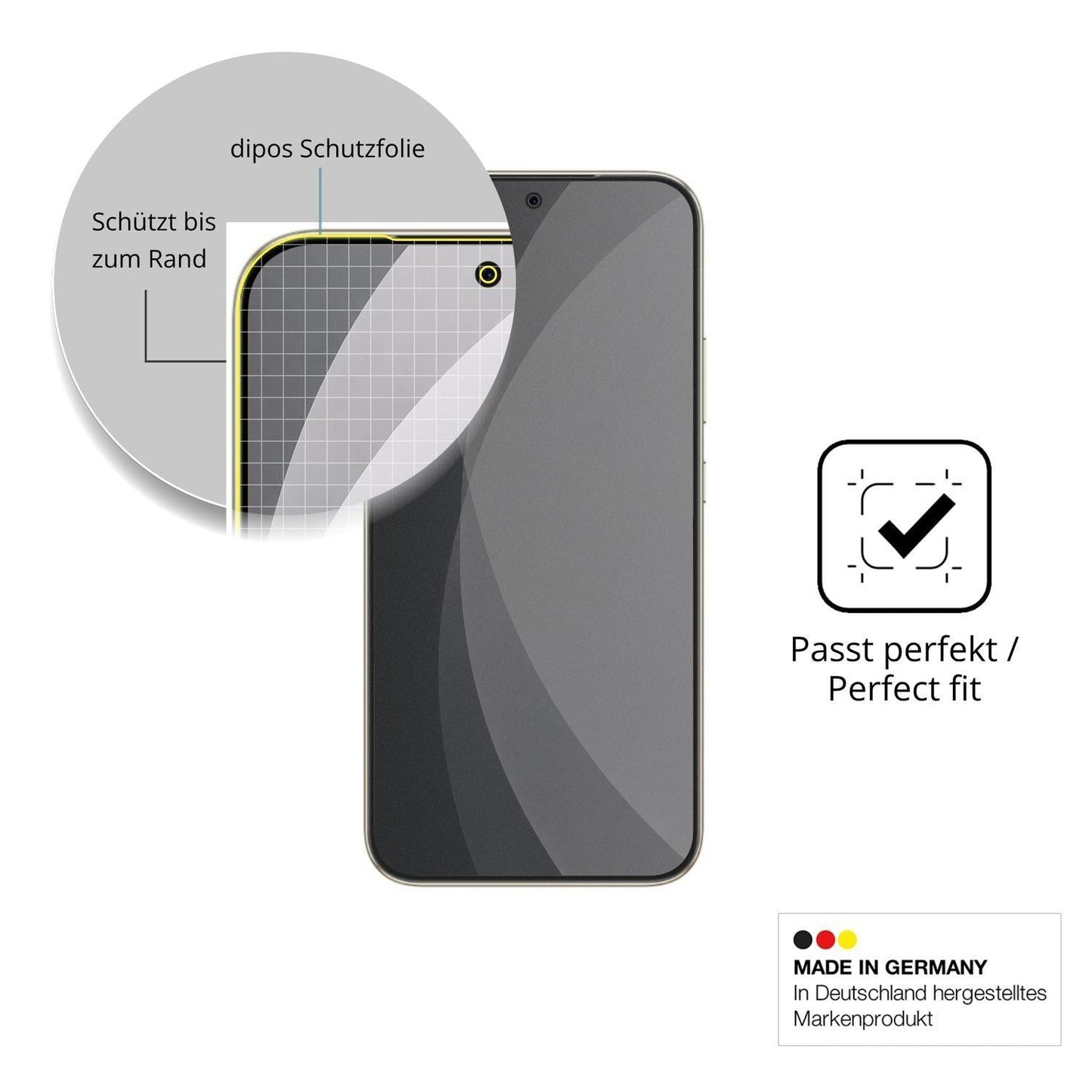 Full Cover Privacy Blickschutzfolie für Honor X80  (4)