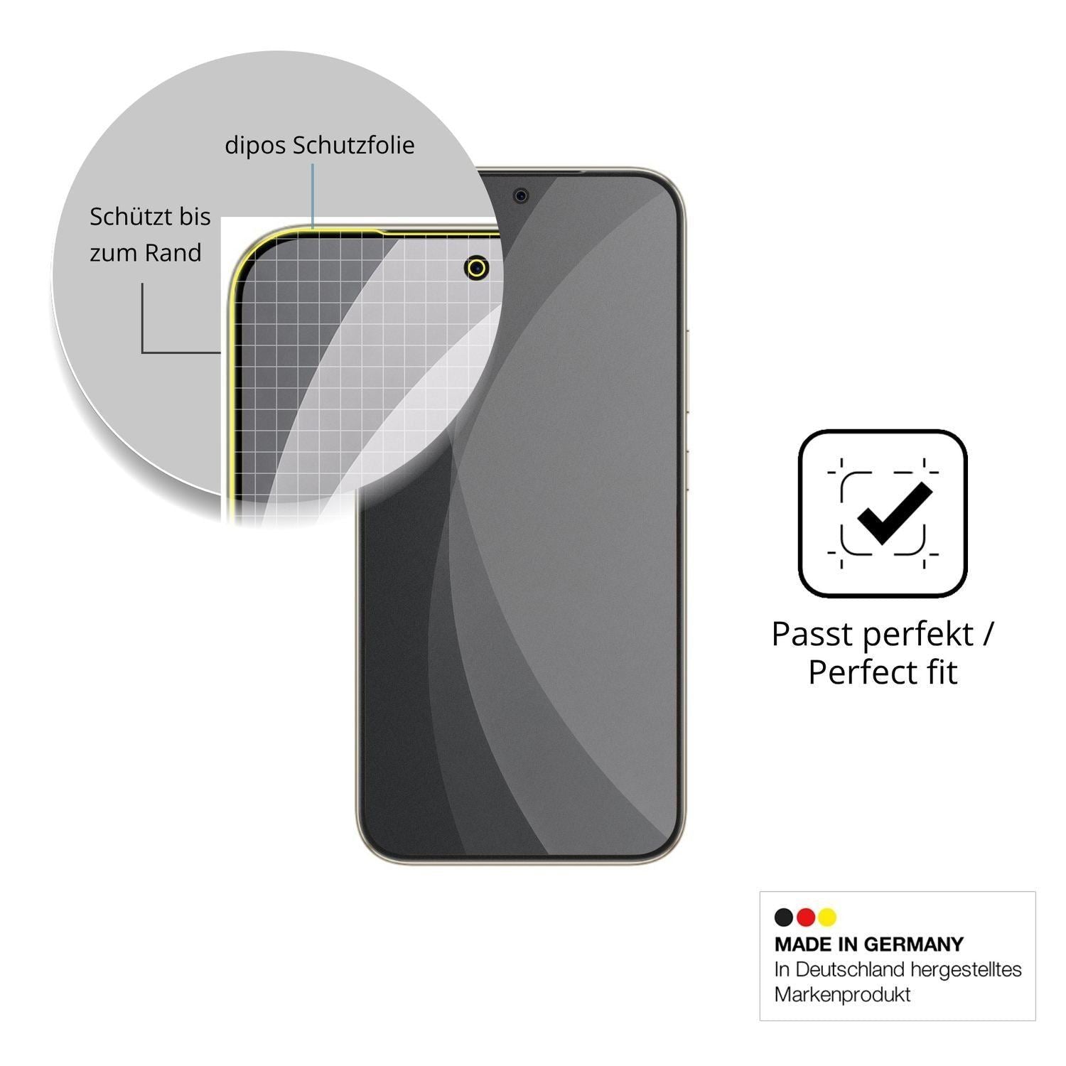 Full Cover Privacy Blickschutzfolie für Honor X80  (4)