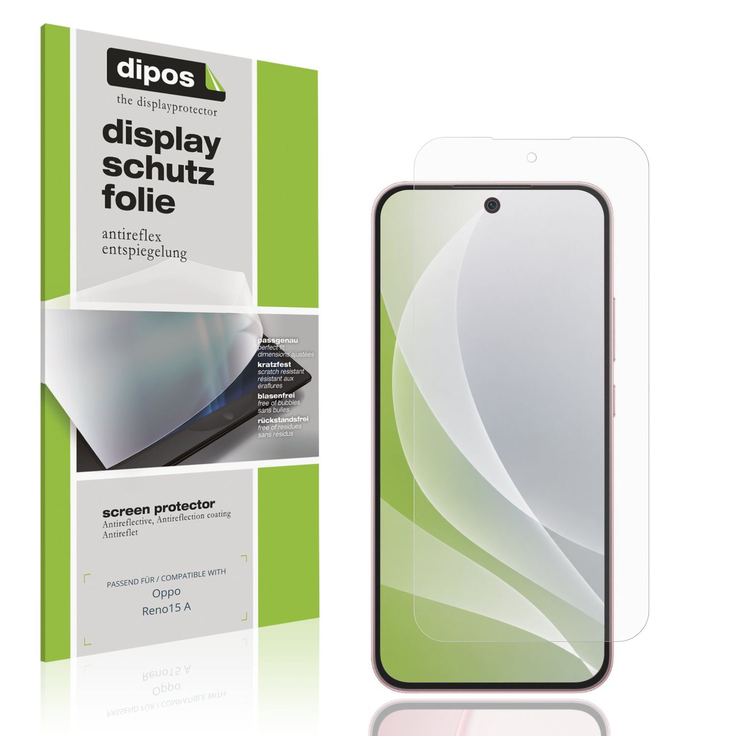 4x Schutzfolie matt für Oppo Reno15 A Display-Schu (1)