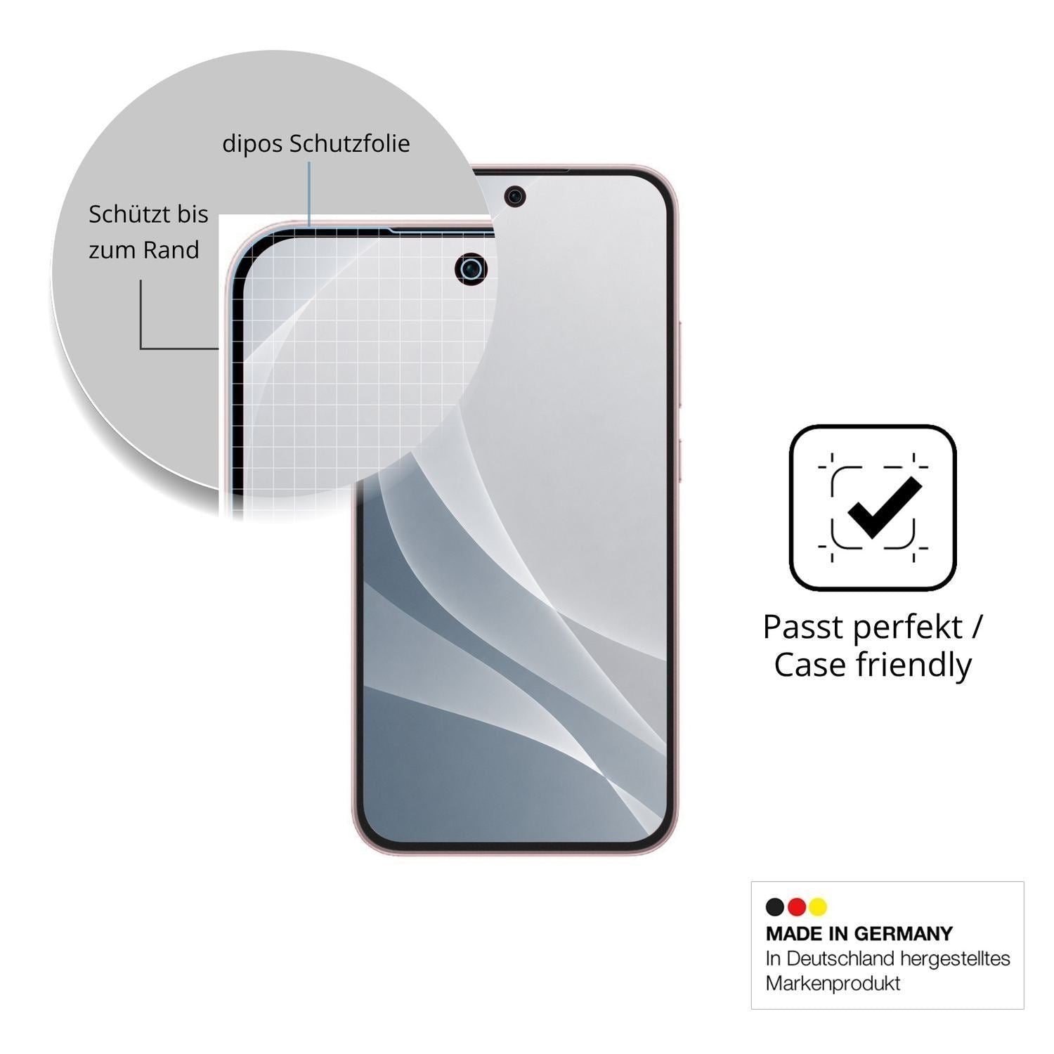 2x 9H Schutzfolie matt für Oppo Reno15 A Panzerfol (6)