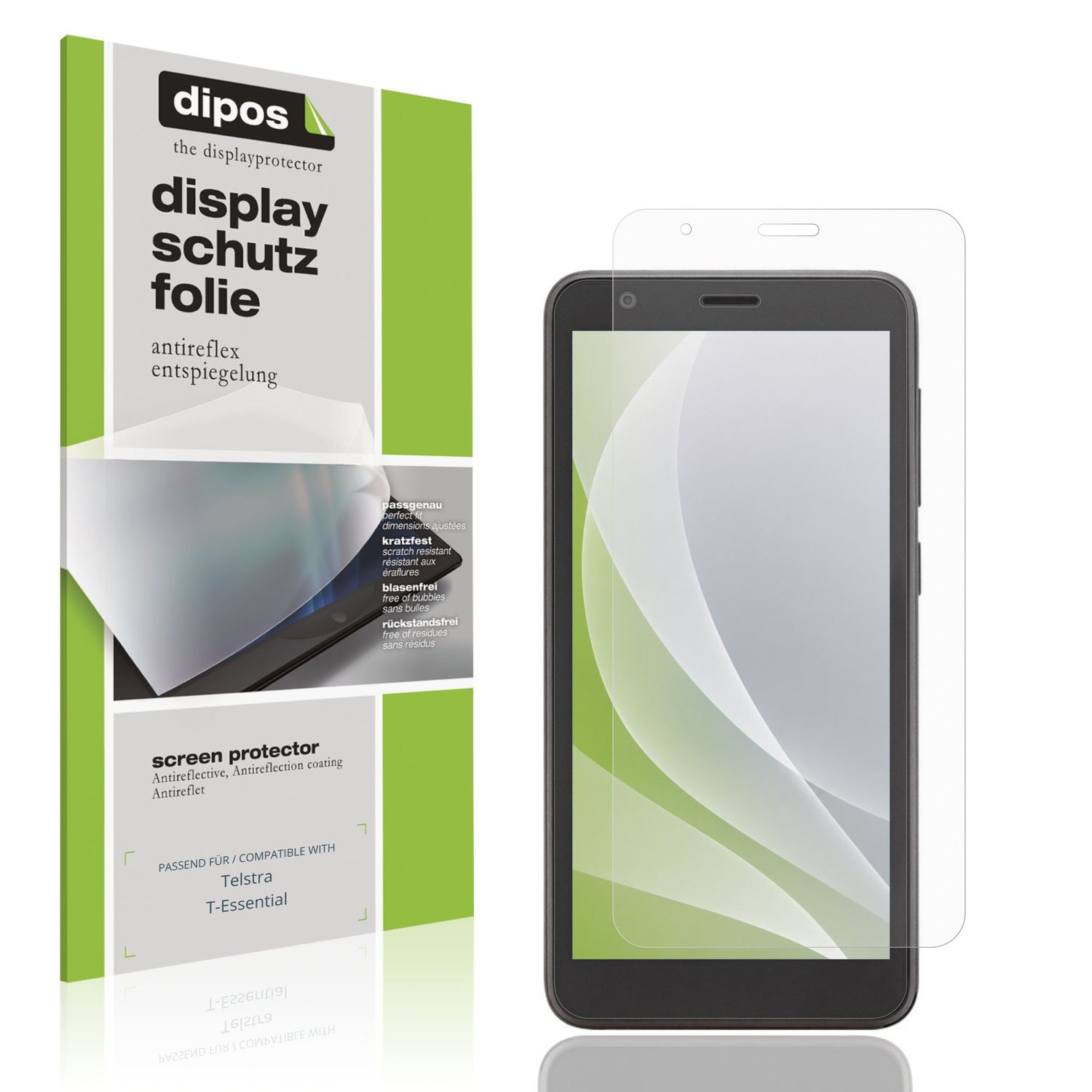 4x Schutzfolie matt für Telstra T-Essential Displa (1)