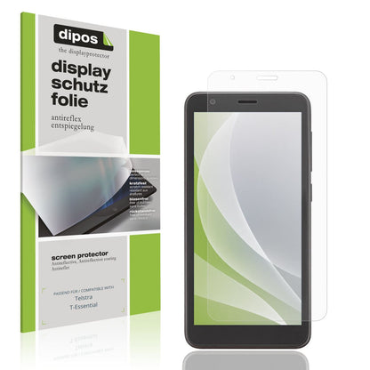 4x Schutzfolie matt für Telstra T-Essential Displa (1)