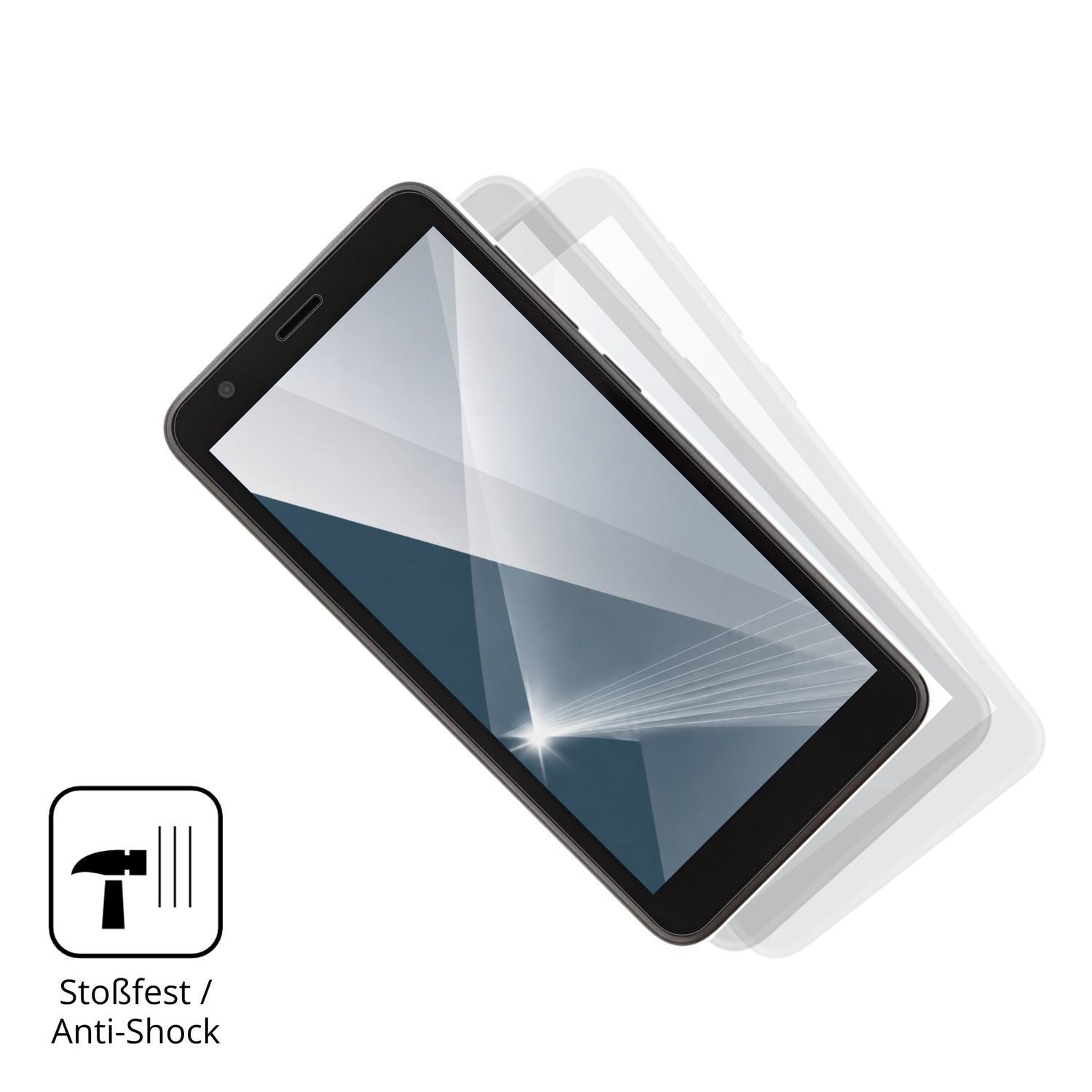 2x 9H Schutzfolie für Telstra T-Essential Panzerfo (4)
