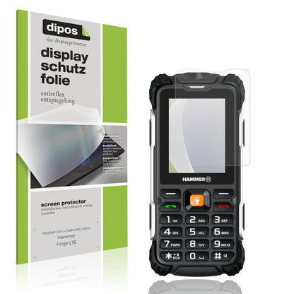4x Schutzfolie matt für Hammer Forge LTE Display-S (1)