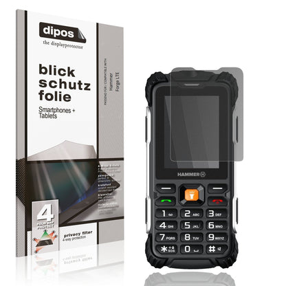 Blickschutzfolie für Hammer Forge LTE matt Schutzf (1)