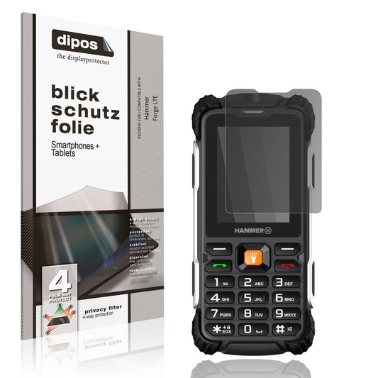 Blickschutzfolie für Hammer Forge LTE matt Schutzf (1)